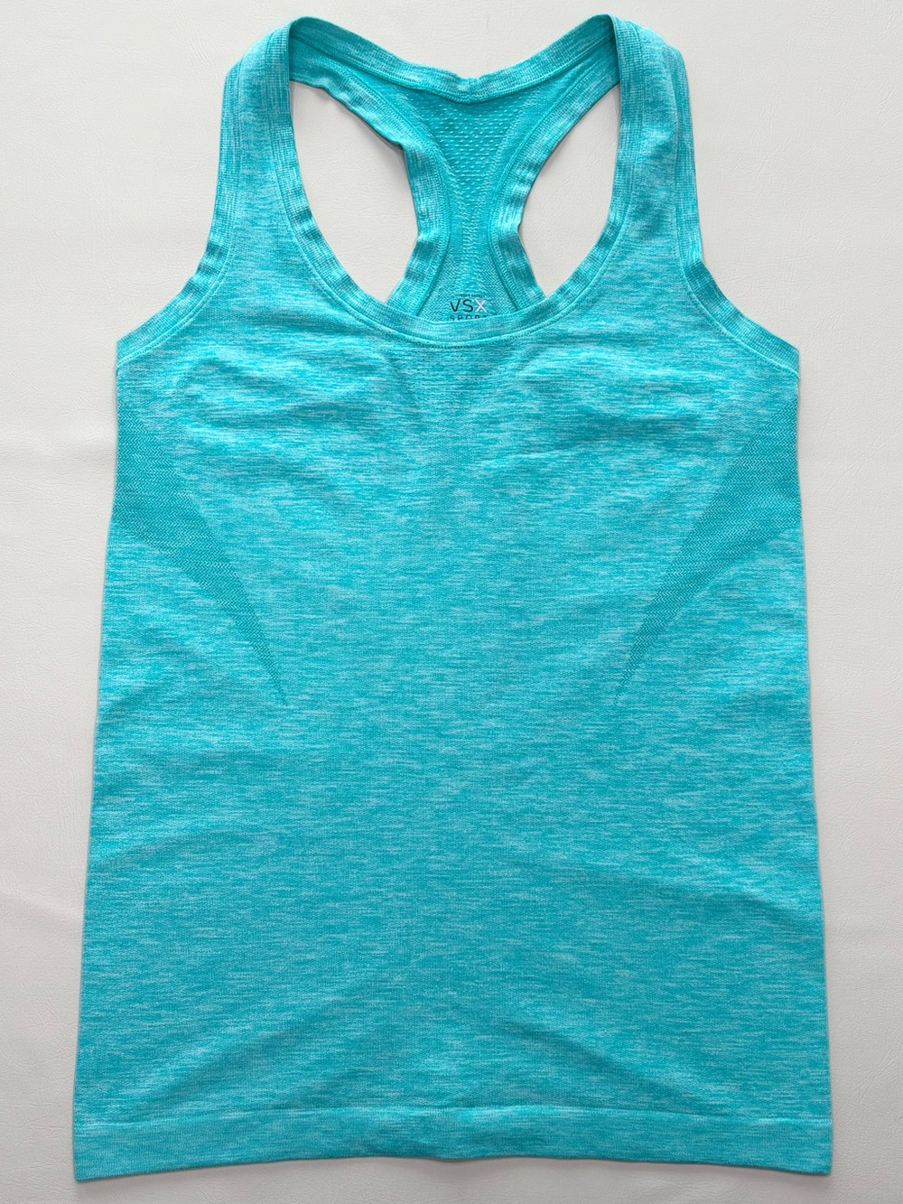 VSX Sport Teal Marled Racerback Tank Top - Women's Active